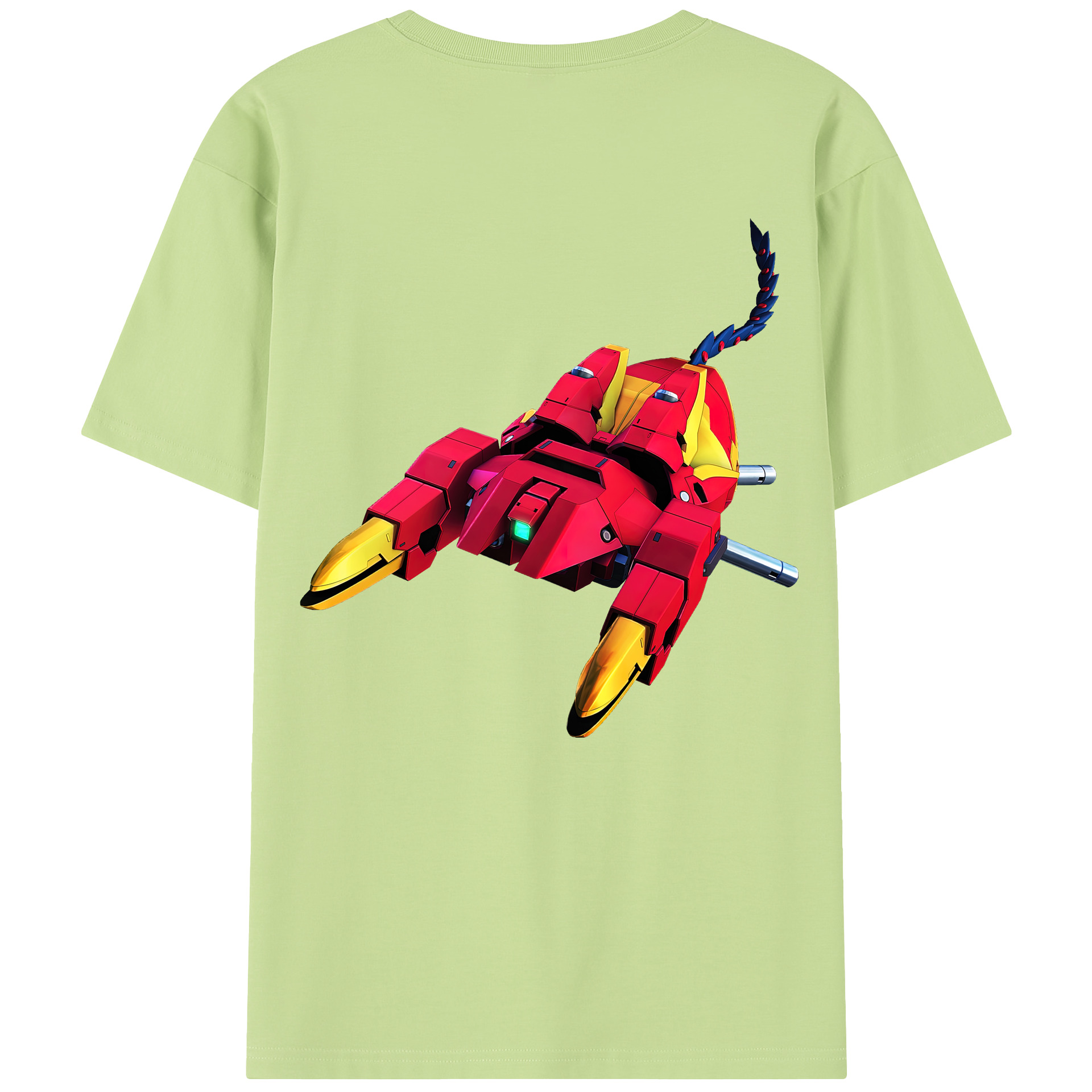 （画像用） 機動戦士ガンダム Mobile Suit Gundam 綿100％半袖Tシャツ（背面プリント）
